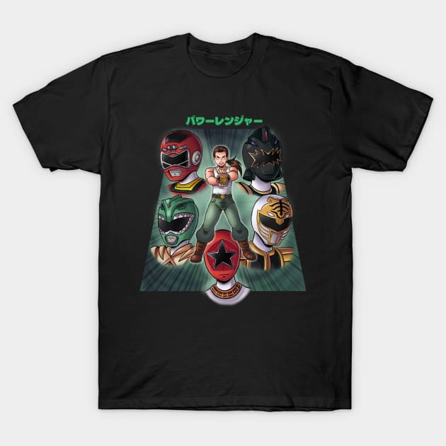 Tommy Oliver from POWER RANGERS T-Shirt by IanDimas